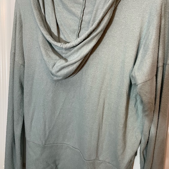 Medium Pink Republic Gray Hooded Sweatshirt - Picture 3 of 5